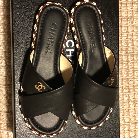 chanel slides nordstrom